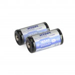 XTAR 16340 650mAh Μπαταρία με προστασία (1τμχ)